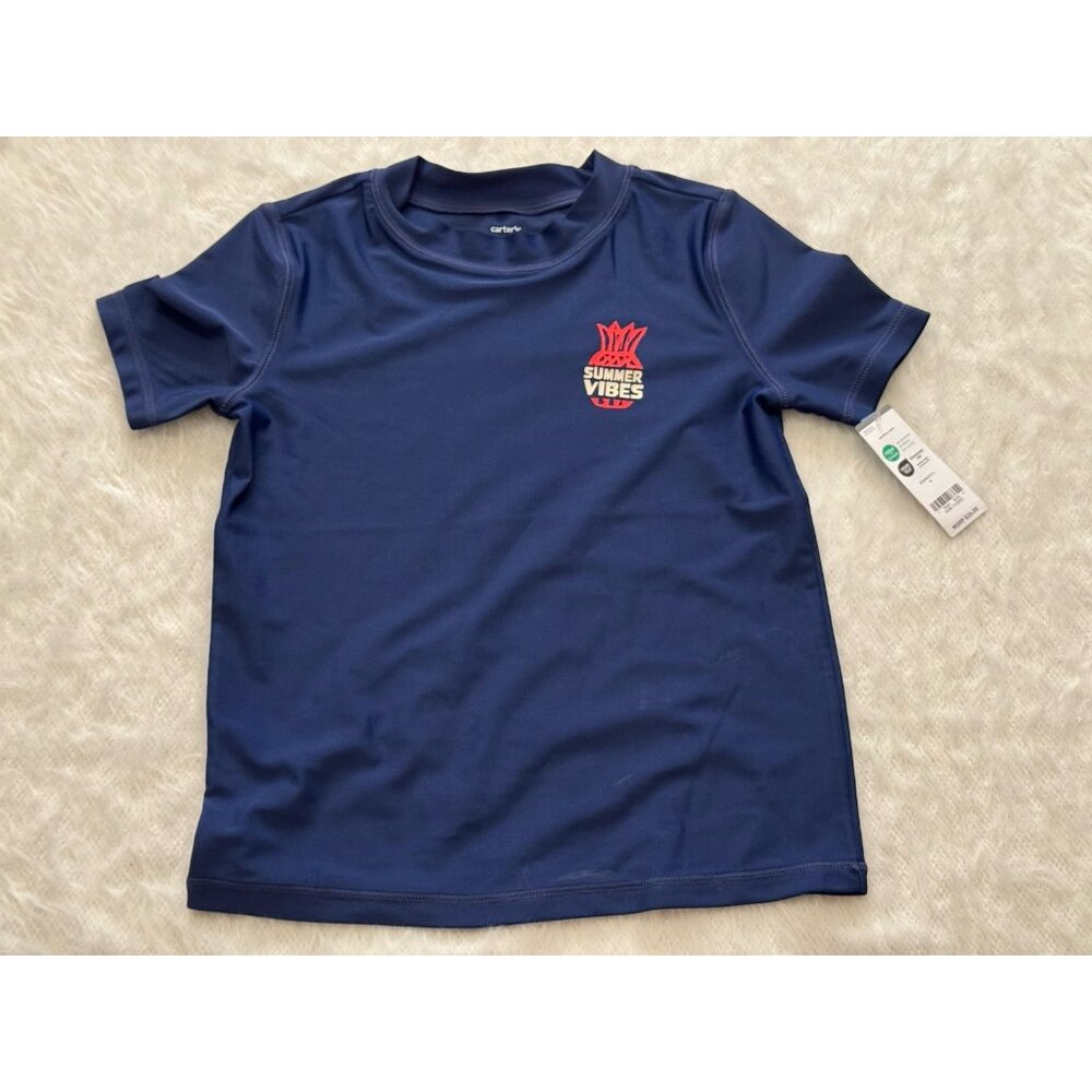 Carter's Boy Pineapple Print Rashguard T Shirt 8/8A